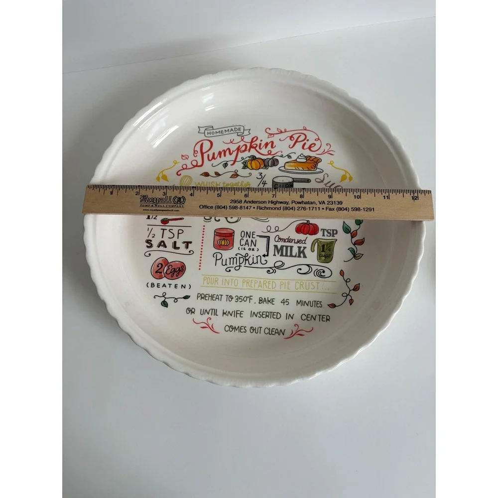 Unbranded ceramic pie